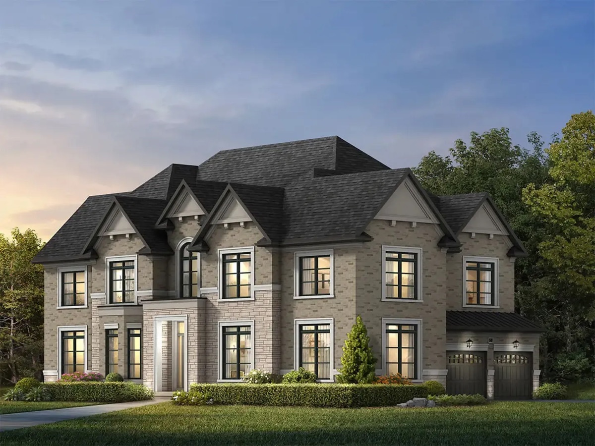 Bridgelands townhomes rendering, North Vaughan